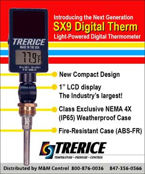 Compact SX9 Light-Powered Digital Thermometers